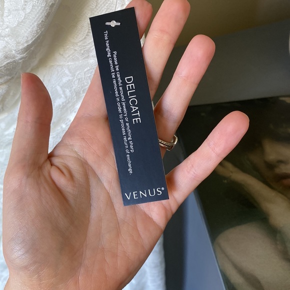 NWT VENUS LACE OFF THE SHOULDER BODYCON HIGH LOW DRESS - Picture 5 of 8